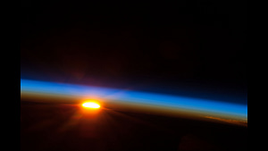 Sunrise Over the South Pacific Ocean - NASA 2013