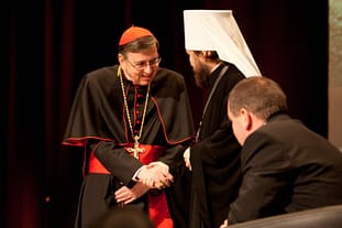 2) Kurt Kardinal Koch mit Metropolit Hilarion