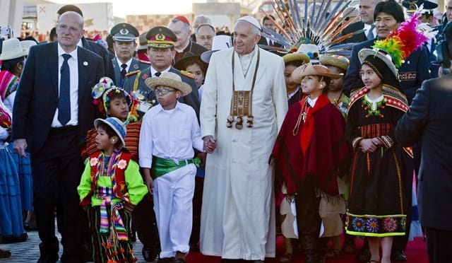 Papst Franziskus zu Gast bei drei der ärmsten Länder Lateinamerikas