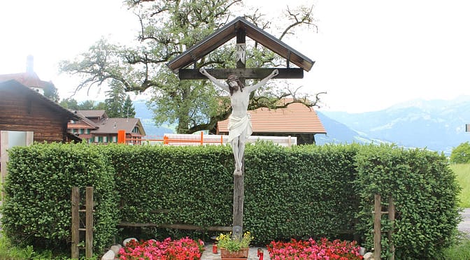Kreuz in Flüeli-Ranft